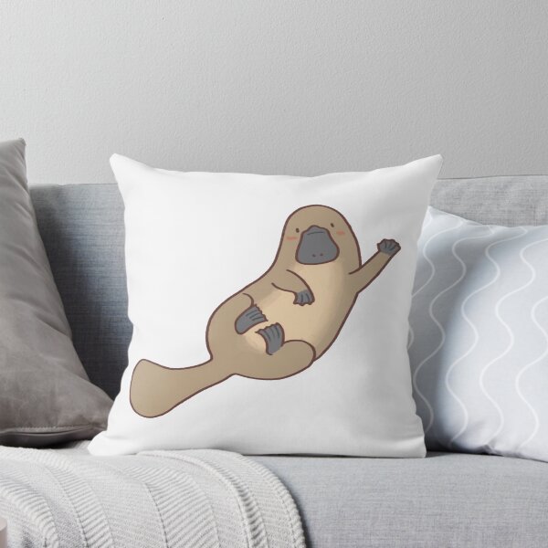 Item preview, Cute Platypus Kawaii Swimming Australian Wildlife designed and sold by Ballooonfisher.