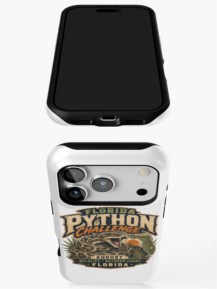 Thumbnail 3 of 4, iPhone Case, Florida Python Challenge Outdoor Adventure Event designed and sold by IRON WINGS /USAF.
