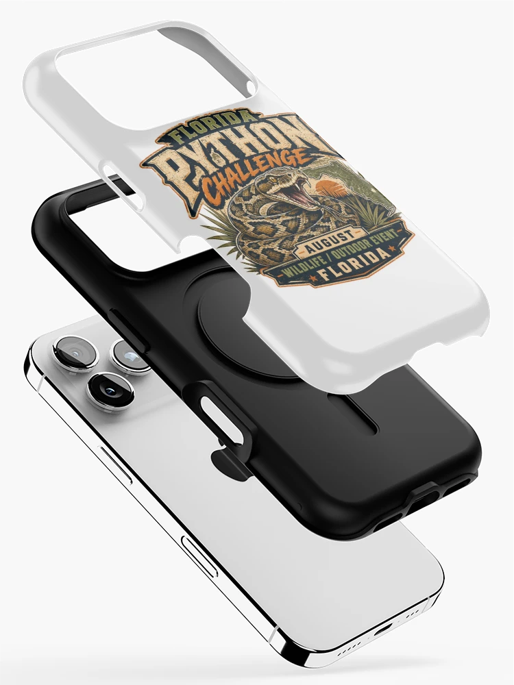 Thumbnail 2 of 4, iPhone Case, Florida Python Challenge Outdoor Adventure Event designed and sold by IRON WINGS /USAF.