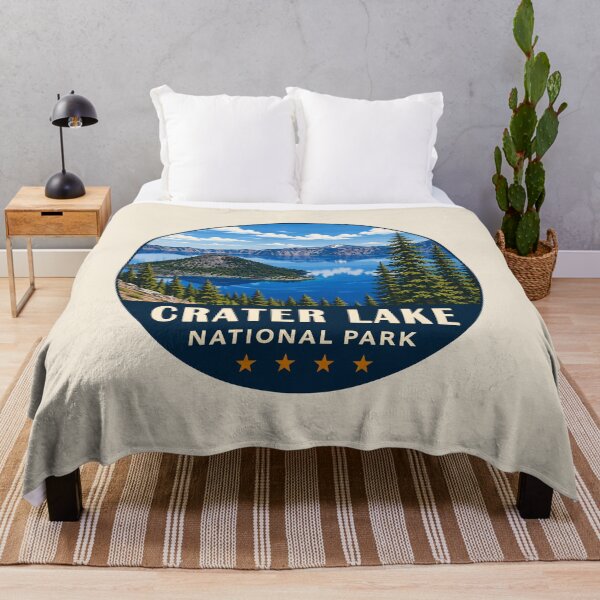 Item preview, Crater Lake National Park Orego Retro Design designed and sold by Gideon Emmerich.