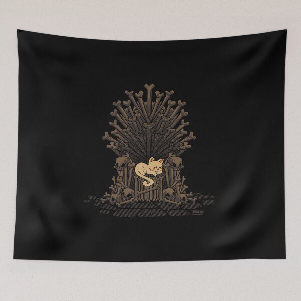 Item preview, Skull Throne Cat designed and sold by World Domination For Cats ®.