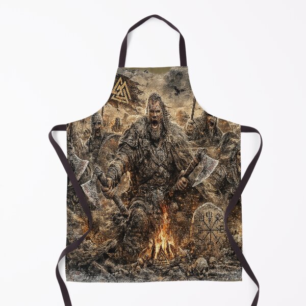 Item preview, Epic Viking Battle | Norse Warriors, Valhalla, Runes & Dark Pagan Art designed and sold by Alchemy Forge.