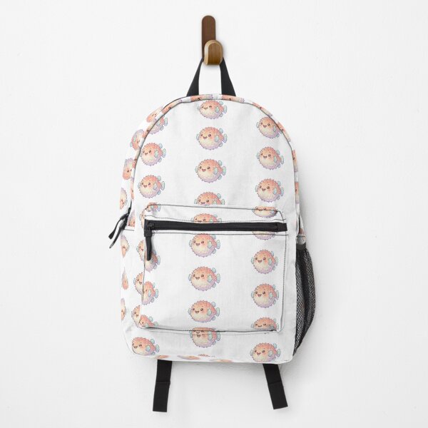 Item preview, Kawaii Cute Pastel Pufferfish Sticker designed and sold by AidaAviles.