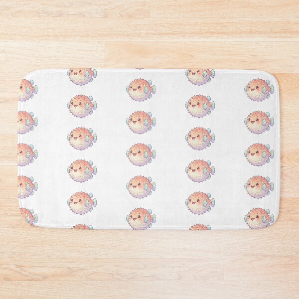 Item preview, Kawaii Cute Pastel Pufferfish Sticker designed and sold by AidaAviles.