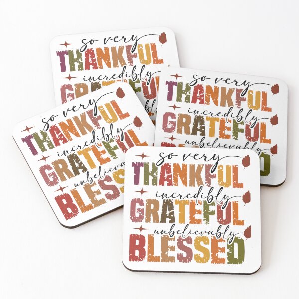 Item preview, Thankful, Grateful and Blessed! designed and sold by fribabywonder.
