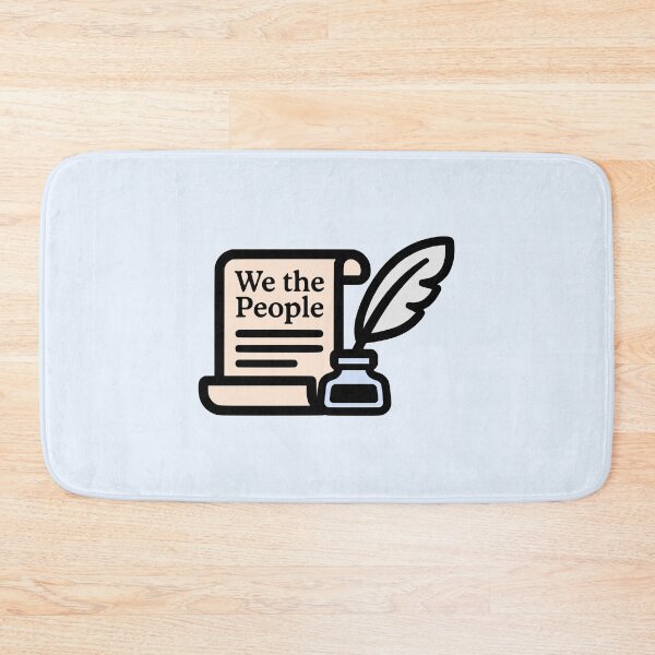 Item preview, We the People – U.S. Constitution Feather Pen Icon | History Teacher & Student Design designed and sold by American Spirit.