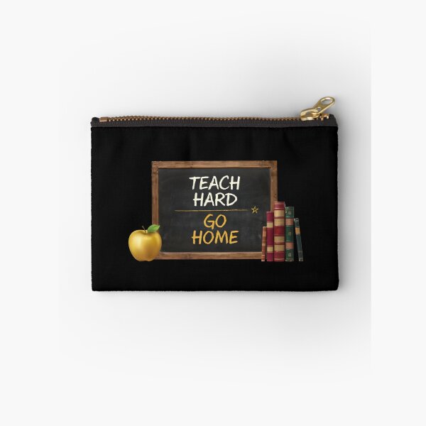 Item preview, Teach Hard Go Home Back to School Funny Teacher Gift designed and sold by Zizo-DR44.