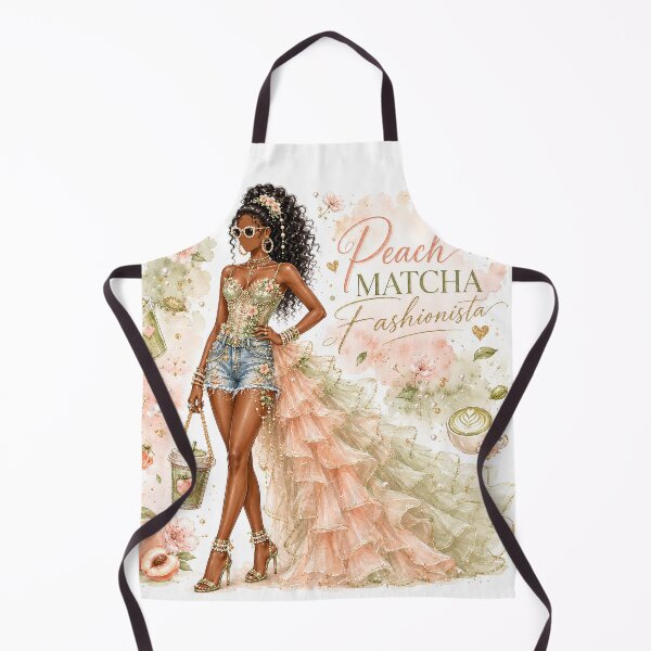 Item preview, Peach Matcha Latte Fashionista designed and sold by K3DreamKreations .
