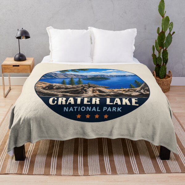 Item preview, Crater Lake National Park Orego Retro Design designed and sold by Gideon Emmerich.