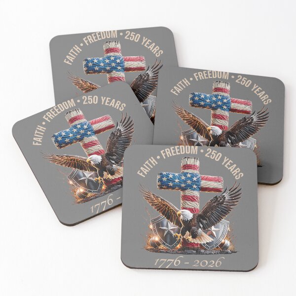 Item preview, Faith Freedom 250 Years 250th Anniversary USA Independence designed and sold by KristineLi.