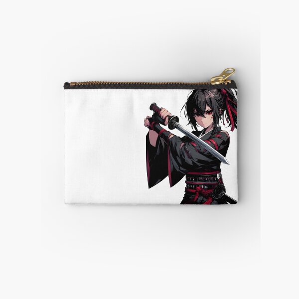 Item preview, Anime Epic Japanese Samurai Warrior – Female Katana Fighter Aesthetic Design designed and sold by Lag-Threads.