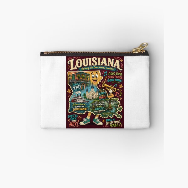 Item preview, Louisiana Livin designed and sold by 5PointsDigital.