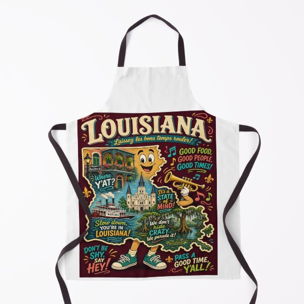 Item preview, Louisiana Livin designed and sold by 5PointsDigital.