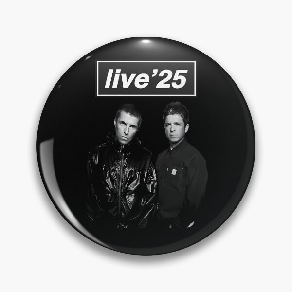Item preview, Oasis Live 25 Liam And Noel Gallagher designed and sold by natoartesrt.
