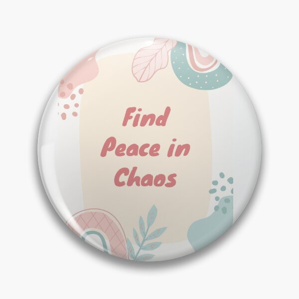 Item preview, find peace in chaos designed and sold by Narcissus-.