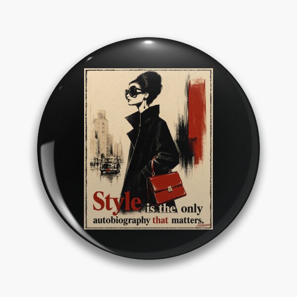 Item preview, 60s Fashion Illustration Silhouette Oversize Coat Lacquer Red Art designed and sold by Artisticanvas.