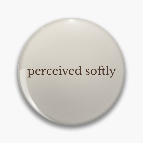 Item preview, Perceived Softly — Minimalist Serif Cream Quote | Quiet Luxury Aesthetic Art Print, Soft Life Gift designed and sold by ArtofDari.