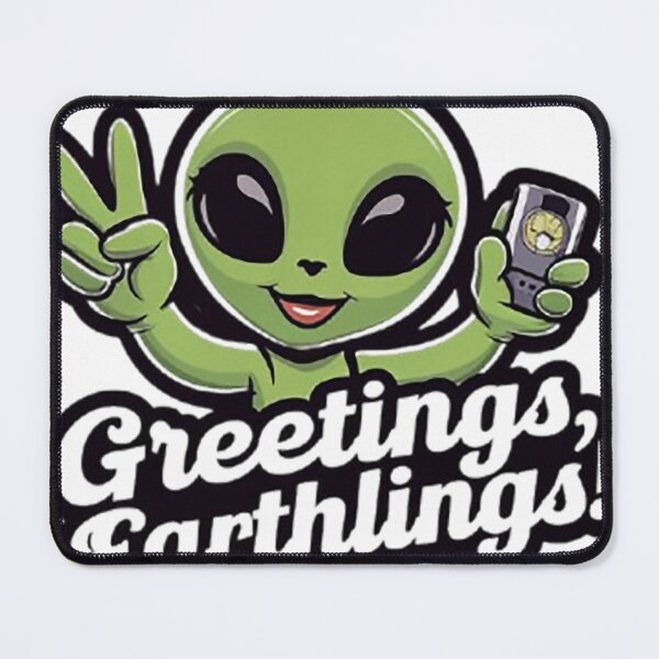 Item preview, Greetings, Earthlings! designed and sold by likbatonboot.