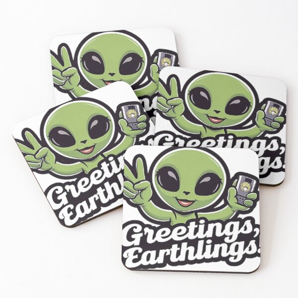 Item preview, Greetings, Earthlings! designed and sold by likbatonboot.