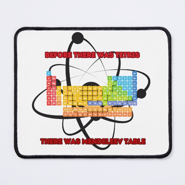 Item preview, Chemistry Shirt. Before There Was Tetris, There Was Mendeleev Table. Gift for a Chemistry, Science Fan. Funny Science. Humor Science. designed and sold by ShrimpAndGrits.