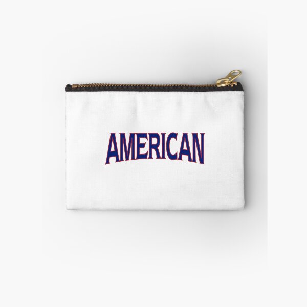 Item preview, American Classic Blue Red Athletic Typography designed and sold by yaniri.