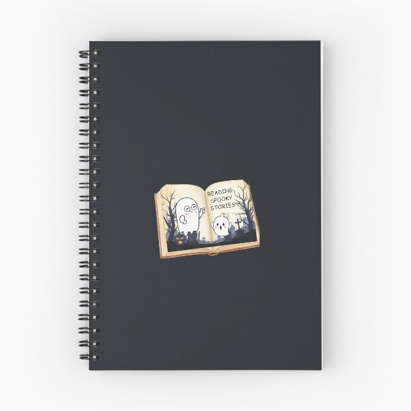 Item preview, Reading Spooky Stories Bookish Ghost Halloween Reader designed and sold by Akira Design Store.