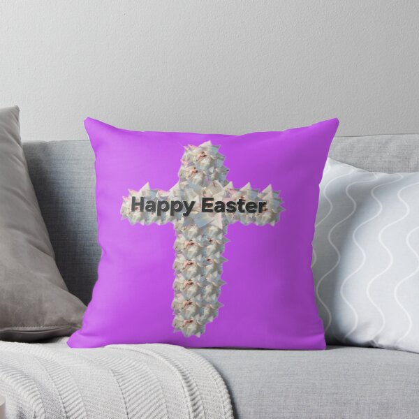 Item preview, Copy of Happy Easter white rose cross designed and sold by gracehopelove.