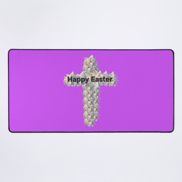 Item preview, Copy of Happy Easter white rose cross designed and sold by gracehopelove.