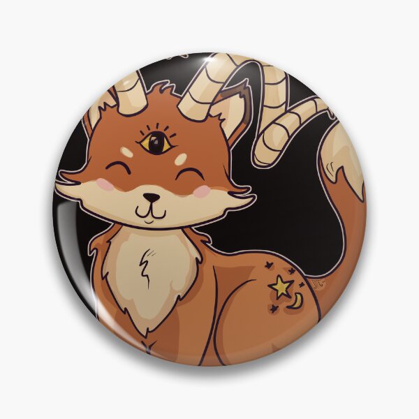 Item preview, Cute beastie fox designed and sold by Sketch Stew Studio.