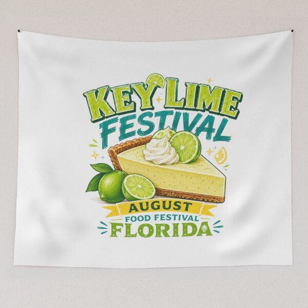 Item preview, Florida Key Lime Festival Celebration Design designed and sold by Combat Skies.