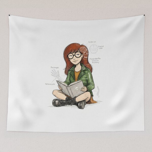 Item preview, DARIA ANATOMY CHALKBOARD designed and sold by LIS AND MELIVERSO.