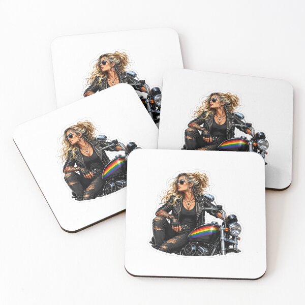 Item preview, Biker chick pride designed and sold by Urbanpopart.