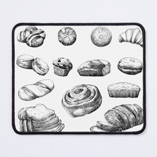 Item preview, Pastry hand drawn sketch designed and sold by midsketcher.