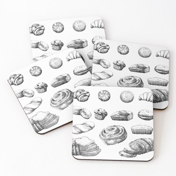 Item preview, Pastry hand drawn sketch  designed and sold by midsketcher.
