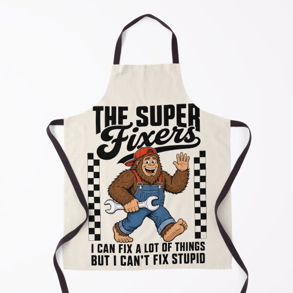 Item preview, Funny Handyman Bigfoot - I Can Fix A Lot Of Things But I Can't Fix Stupid designed and sold by legendaryskins.
