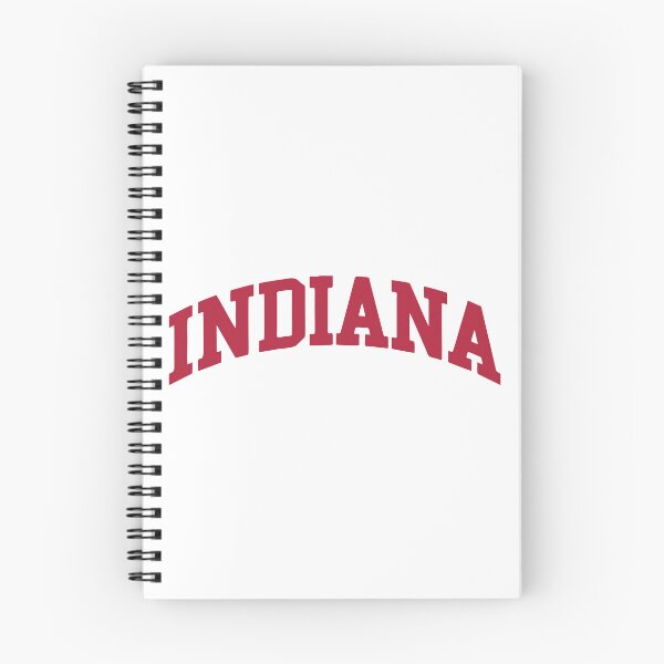 Item preview, Indiana Crimson Varsity Arch Typography designed and sold by yaniri.