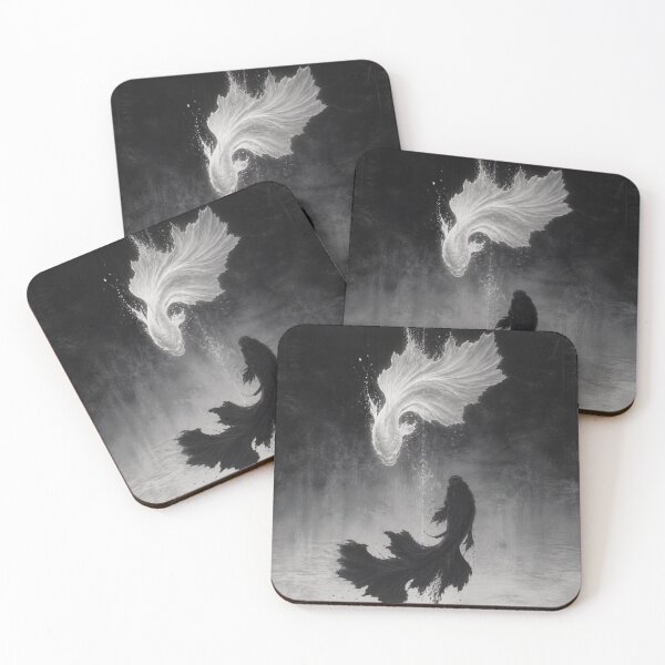Item preview, Fighter Fish Black White designed and sold by Dorganyo67Yh.