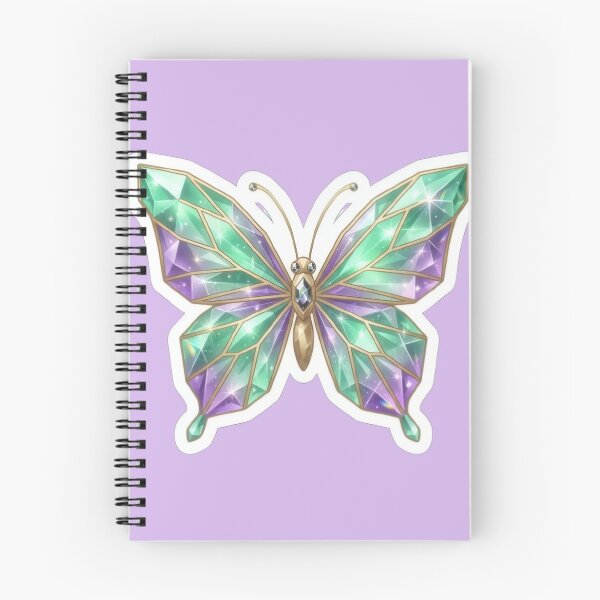 Item preview, Faceted Crystal Gemstone Butterfly Art designed and sold by Azurart2.