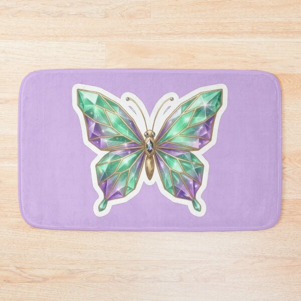 Item preview, Faceted Crystal Gemstone Butterfly Art designed and sold by Azurart2.