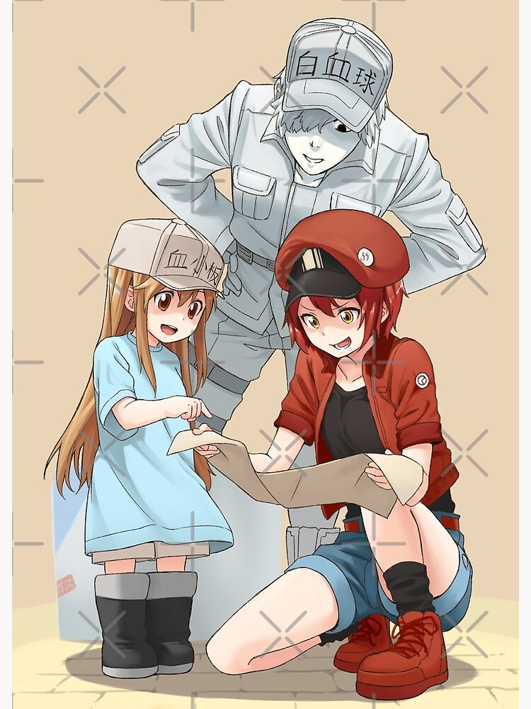 Hataraku Saibou (Cells at Work) Poster for Sale by Jake Hunter