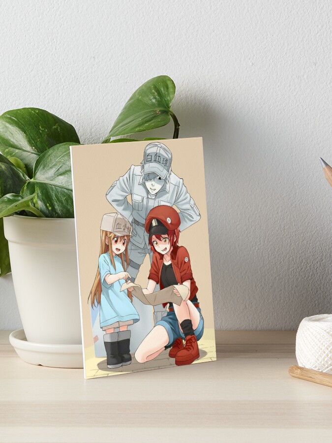 Platelet 1, Hataraku Saibou (Cells at Work) Magnet for Sale by Jake  Hunter