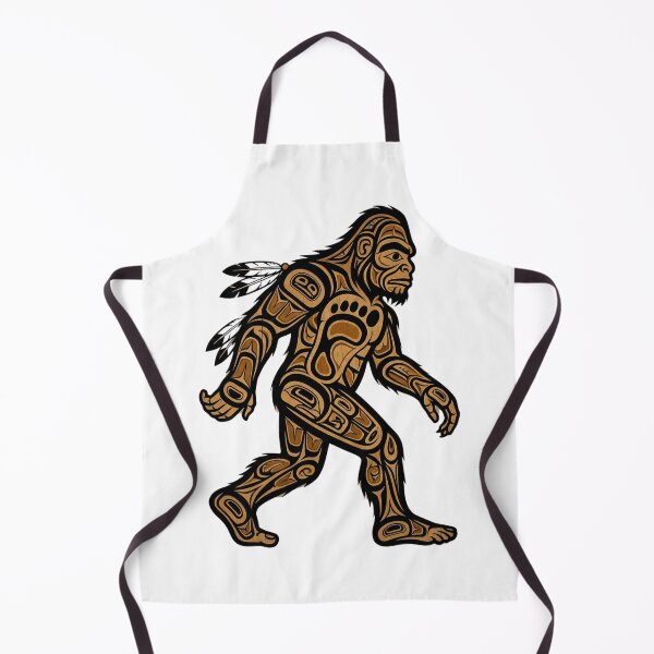 Item preview, Pacific Northwest Tribal Bigfoot - Native American Inspired Sasquatch Design designed and sold by Spank My Yeti.