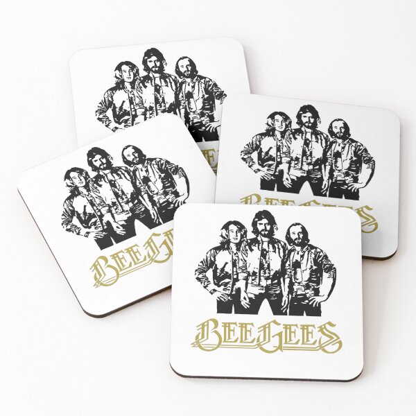 Item preview, Three Band Members Outlines Gold Typography designed and sold by theburlygamer.