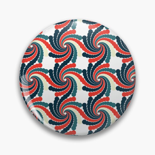 Item preview, Spiral Circles: Nautical Summer designed and sold by Motel Sunset.