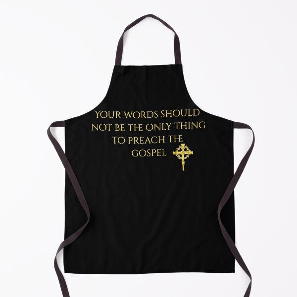 Item preview, Preach The Gospel With Actions Quote designed and sold by Drami21.