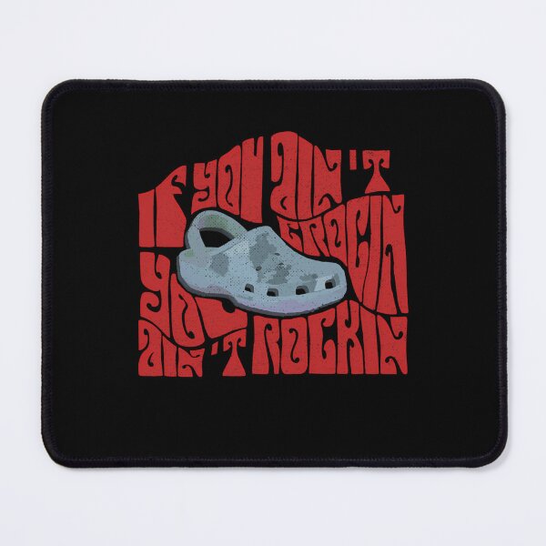 Item preview, If You Ain't Crocin' You Ain't Rockin' Red Psychedelic designed and sold by theburlygamer.