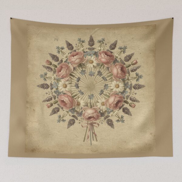 Item preview, Circle of Flowers designed and sold by TabbyCatXIII.