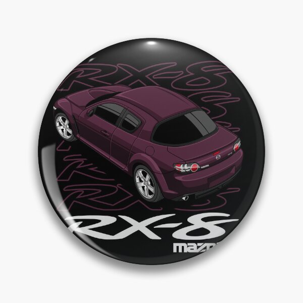 Item preview, Mazda RX8 Series 1 Black Cherry Mica designed and sold by vektoranda.