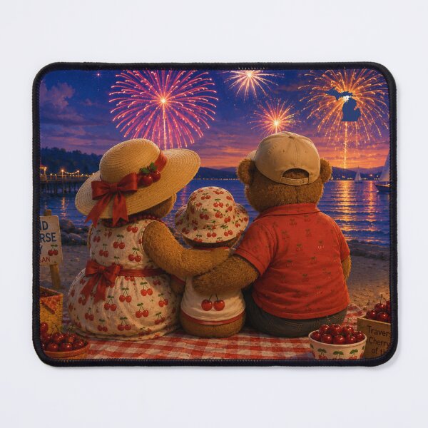 Item preview, Traverse City Fireworks | Cherry Festival Nights designed and sold by FreshWaterWares.