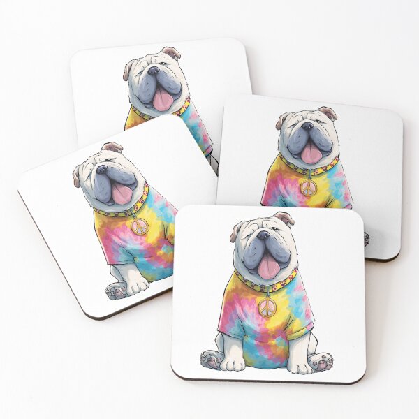 Item preview, Happy Hippie Puppy Dog designed and sold by SPECIEZ.